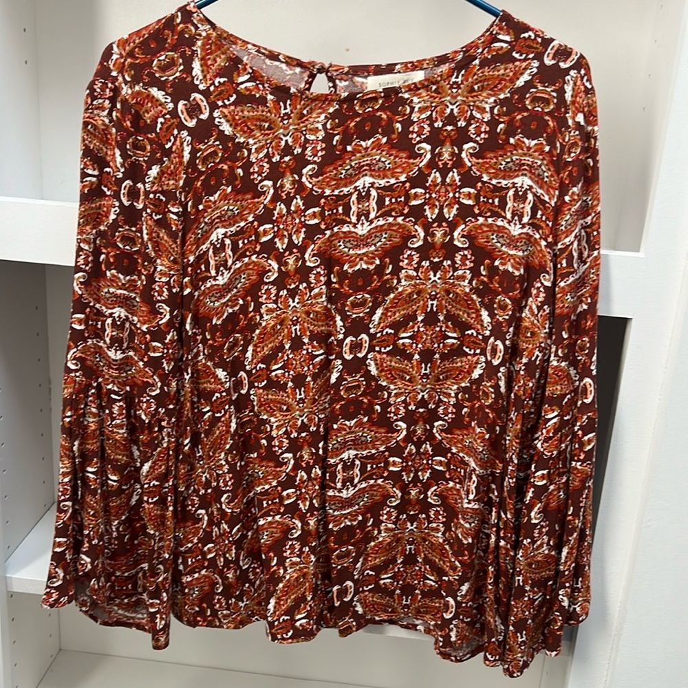 Jaya Bell Sleeve Blouse